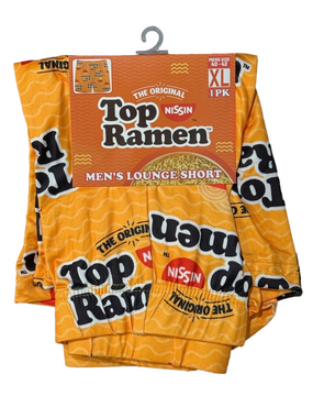 Mens Nissin Top Ramen Licensed Lounge Shorts - Size Extra Large XL - NWT